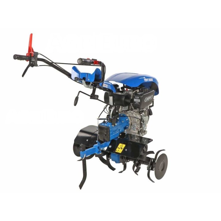 EuroMech YET 300 dieselpuutarhajyrsin, D300, 208 cm³, 7 HP, 90 cm