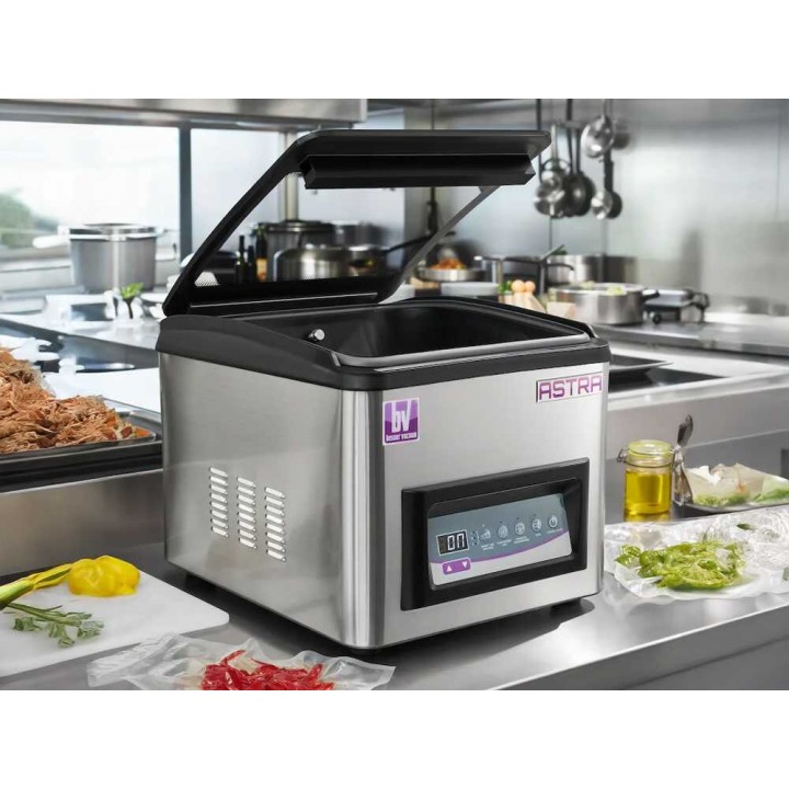 Besser Vacuum Astra kammiotyhjiöpakkaaja, 30 cm, 800 W, ruostumaton teräs
