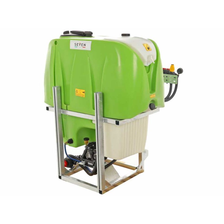Seven Italy 600 l traktoriruisku, Comet BP 75, 68 l/min, 15 bar