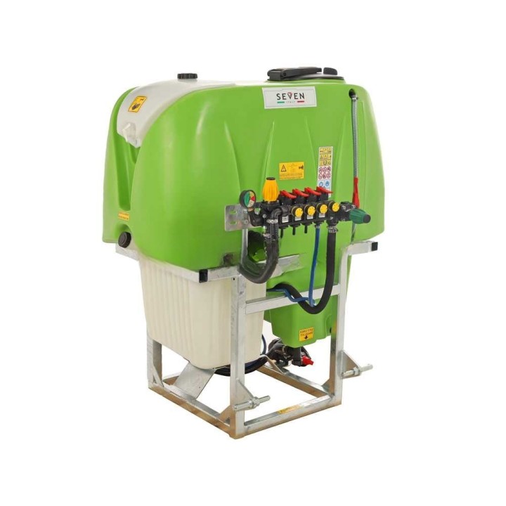 Seven Italy 600 l traktoriruisku, Comet BP 75, 68 l/min, 15 bar