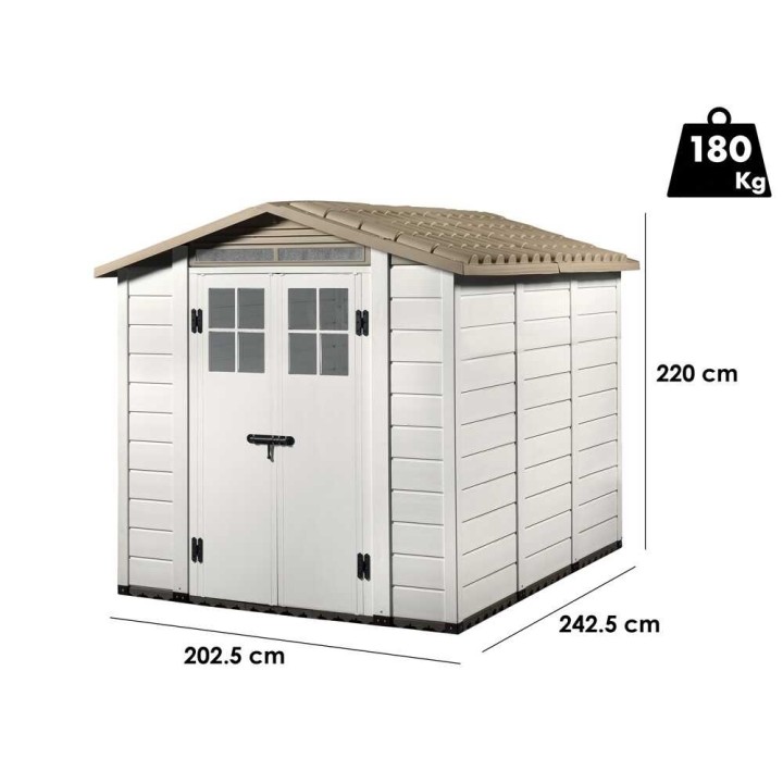 Garofalo Tuscany Evo 240 puutarhavaja, PVC, 202,5 × 242,5 × 220 cm