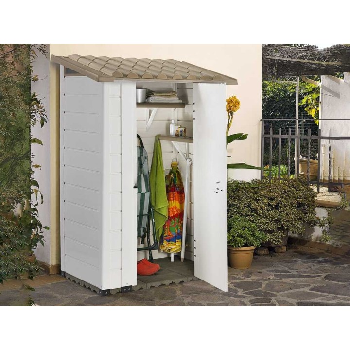 Garofalo Tuscany 100 PVC-puutarhavaja, 122,5 × 82,5 × 201 cm, lattialla