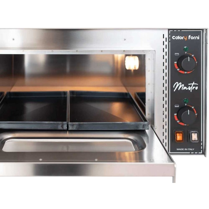 Calory Forni CF62M Mastro MEK -sähköuuni pizzaan, 3 000 W, 480 °C