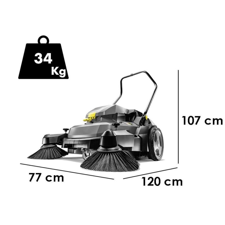 Kärcher KM 70/30 C Bp 2SB akkukäyttöinen lakaisukone, 98 cm, ilman akkua ja laturia