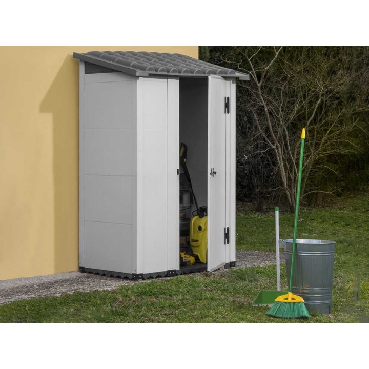 Garofalo Urban 100 PVC-puutarhavaja, 122,5 × 82,5 × 201 cm, sivuovi