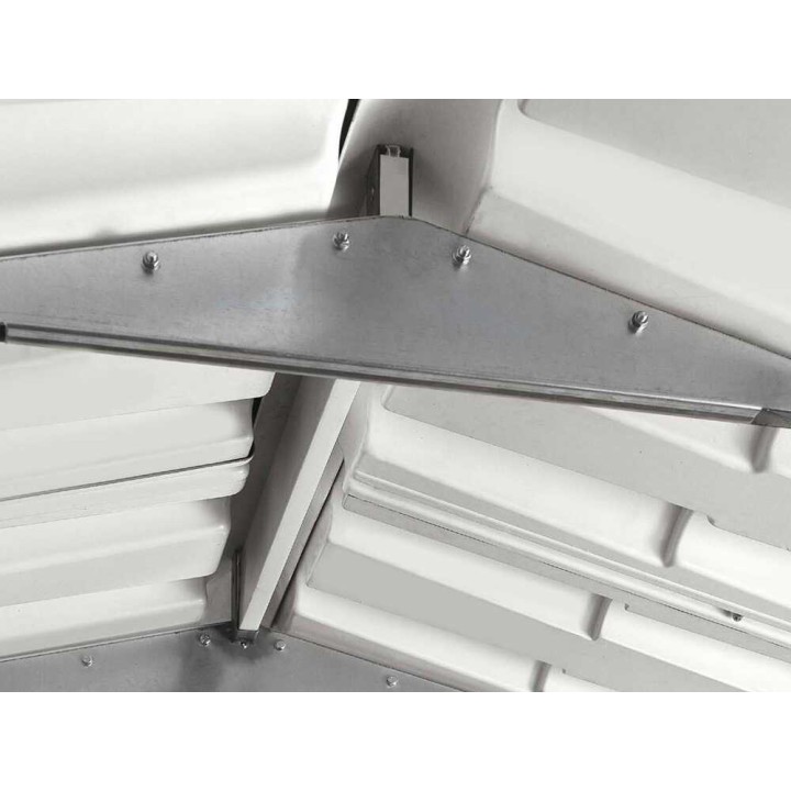 Garofalo Urban 120 puutarhavaja, PVC, 122,5 x 122,5 x 214 cm