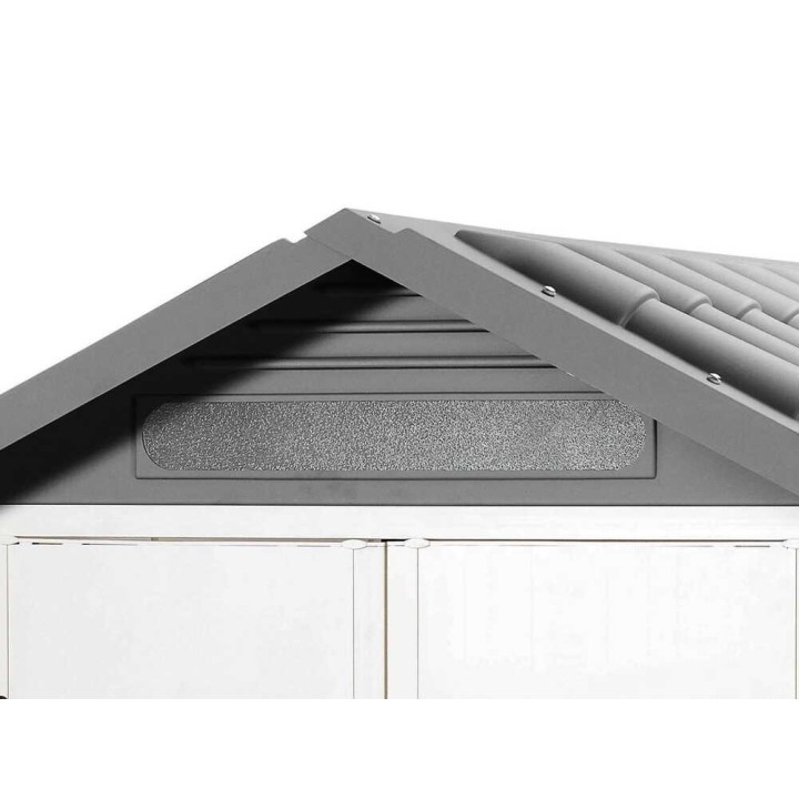 Garofalo Urban 120 puutarhavaja, PVC, 122,5 x 122,5 x 214 cm