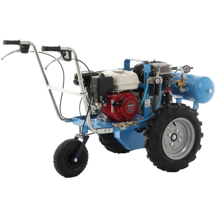 Campagnola MC 550 itsevetävä motokompressori, Honda GX200, 6 HP, 11 bar