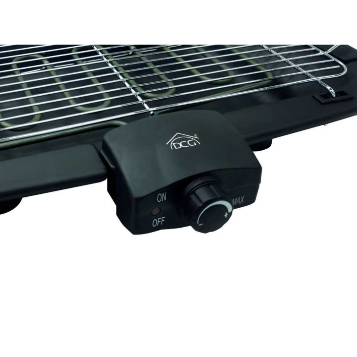 DCG BQ2496N sähkögrilli, 2,3 kW, 47 × 22 cm, 3 grillauskorkeutta