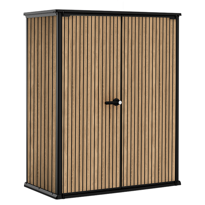 Keter Signature Venetian puutarhakaappi 1 400 l 140 73 170 cm