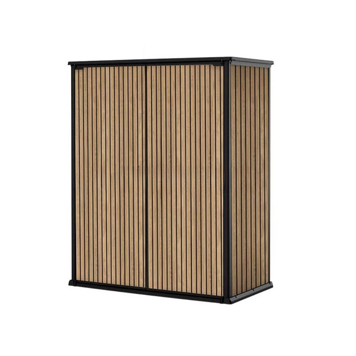 Keter Signature Venetian puutarhakaappi, 1 400 l, 140 × 73 × 170 cm