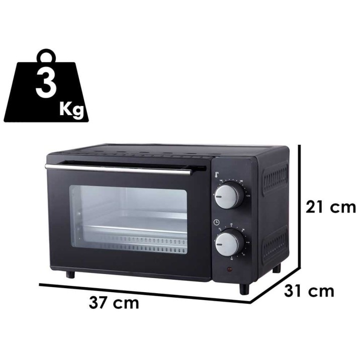 DCG MBN10 sähköuuni, 10 l, 650 W, 230 V