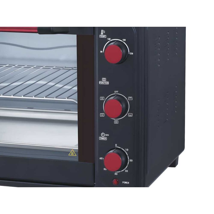 DCG MB9865 sähköinen kiertoilmauuni, 65 l, 2 200 W, 230 V
