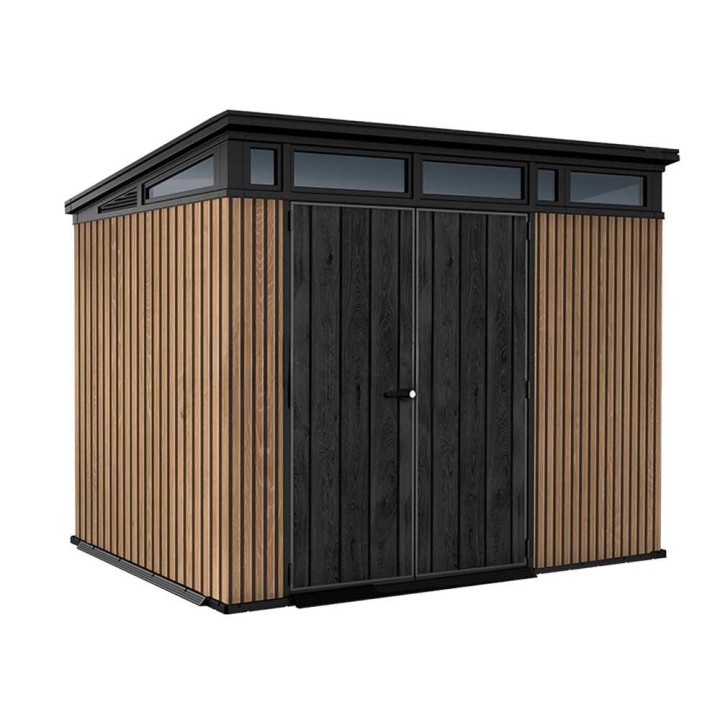 Keter Signature Venetian 9x7 puutarhavaja, 277 × 218 × 226 cm, PVC