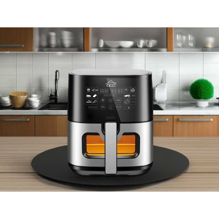 DCG FR3606D kuumailmakeitin, 6,5 l, 1 500 W, 80–200 °C