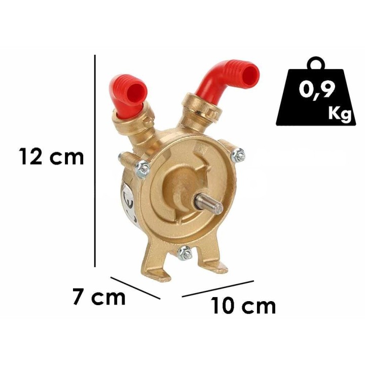 Rover Drill 20 porakonepumppu nesteiden siirtoon, pronssi, 25 l/min