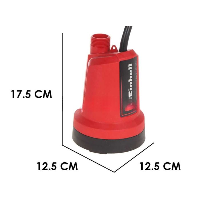 Einhell GE-SP 18 LL Li uppopumppu kirkkaalle vedelle, 18 V, 5,2 Ah akku ja laturi