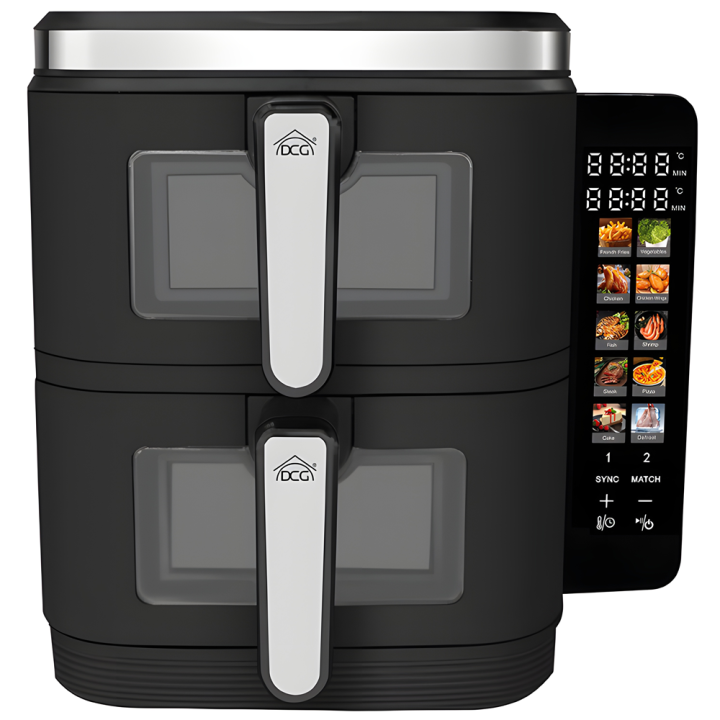 DCG FR4611D ilmakuumefriteerauskeitin 11 l 2 800 W kaksikorinen