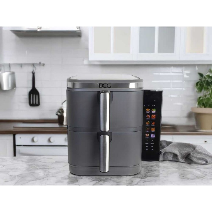 DCG FR4612D ilmakuumefritööseri 11 l, 2 800 W, 220–240 V
