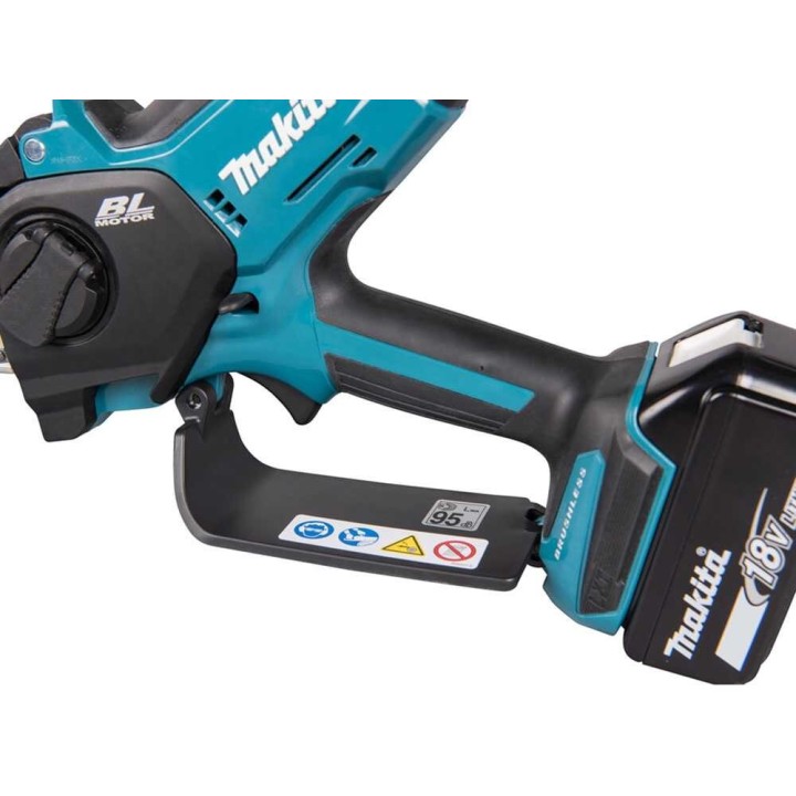 Makita DUC101ZJ LXT akkukäyttöinen oksasaha, 10 cm, 2 × 18 V 5 Ah