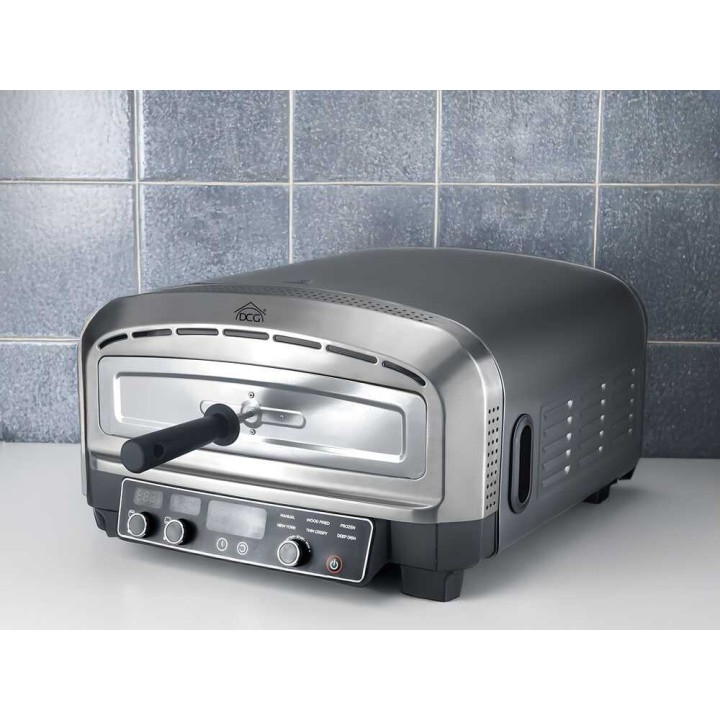 DCG MB2350 sähköinen pizzauuni, 2 200 W, 20 l, 450 °C, 230 V