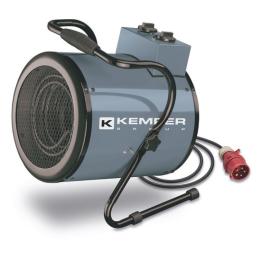 Kemper 65350E sähkökäyttöinen lämminilmageneraattori 5 kW 380 400 V