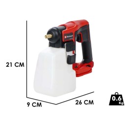 Einhell GE WS 18 10 Li akkukäyttöinen sumutin 18 V 4 Ah 1 l