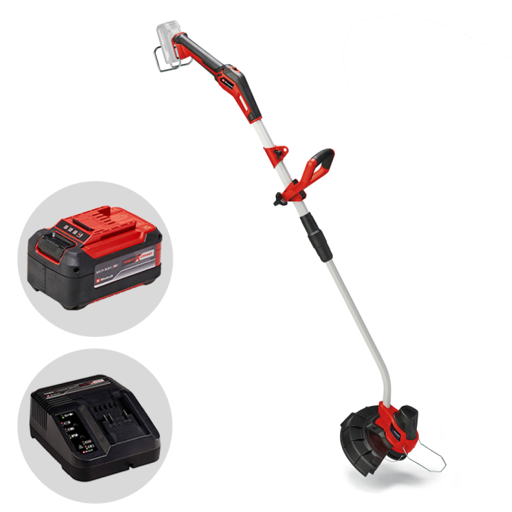 Einhell GE CT 18 33 Li akkukäyttöinen ruohotrimmeri 18 V 5 2 Ah 33 cm