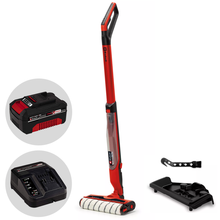 Einhell CLEANEXXO akkukäyttöinen lattianpesukone 18 V 4 Ah