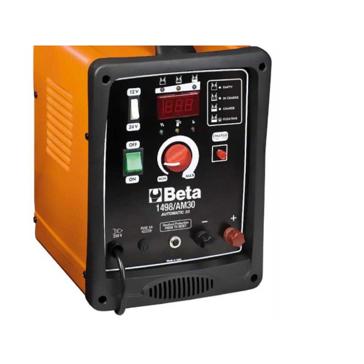 Beta 1498/AM30 akkulaturi ja ylläpitolaturi, 12/24 V, 720 W, 30 A