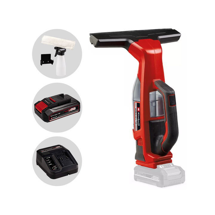 Einhell BRILLIANTO akkuikkunanpesin 18 V 2 5 Ah