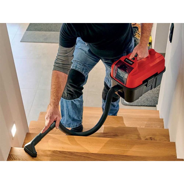 Einhell TE-VC 18/10 Li akkuimuri, 18 V, 4 Ah, 10 l