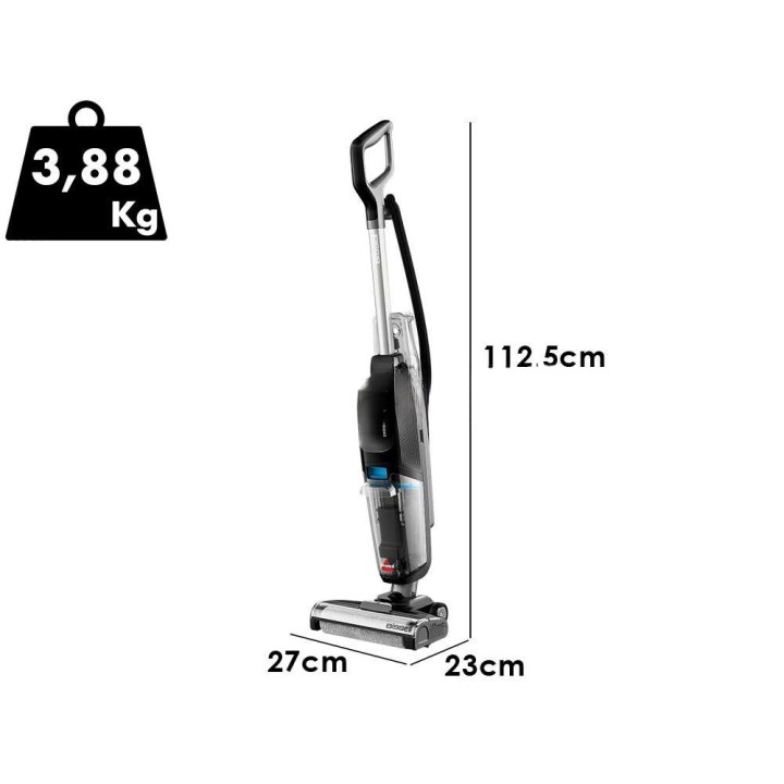 Bissell CrossWave HF2 Select 2-in-1-lattianpesuri, 340 W, 230 V