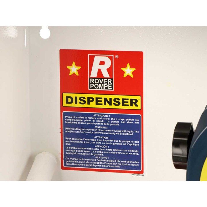 Rover DISPENSER Novax 20 M -nesteensiirtopumppu, 0,5 HP, 230 V