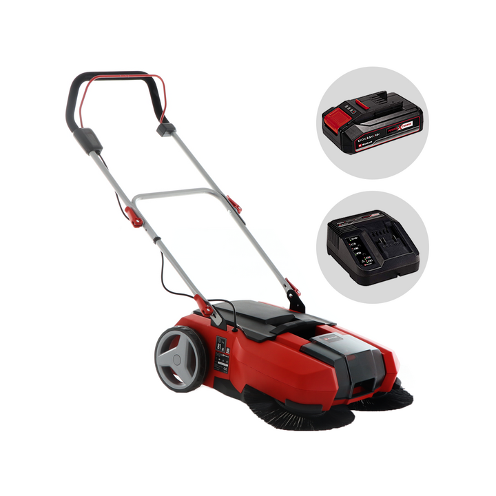 Einhell TE SW 18 610 Li S akkukäyttöinen lakaisukone 18 V 2 5 Ah 61 cm