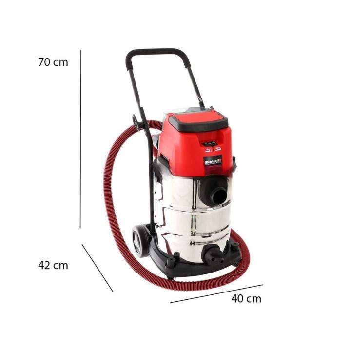 Einhell TE-VC 36/30 Li märkä- ja kuivaimuri, 36 V, 30 l, 2 akkua