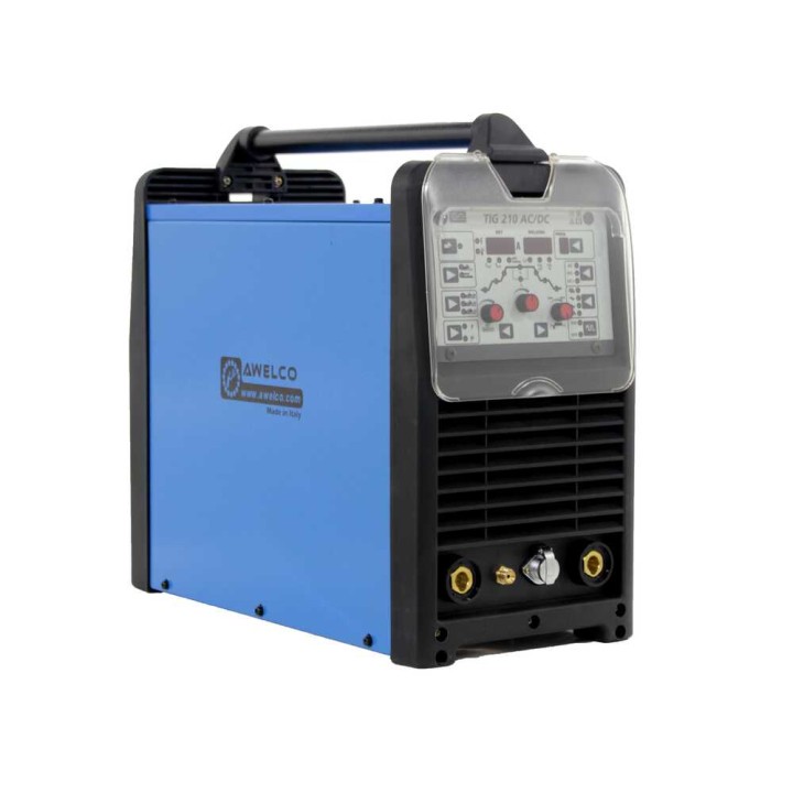 Awelco TIG 210 AC/DC hitsausinvertteri, TIG AC/DC ja MMA, 5–210 A