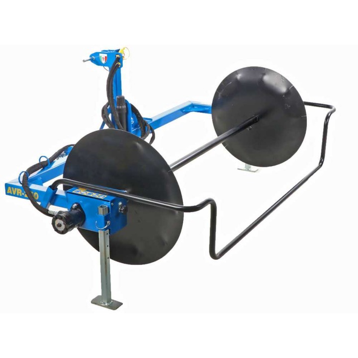 Zanon AVR-250 hydraulinen verkkokelain, 2 vaihdettavaa kelaa, kolmipistekiinnitys
