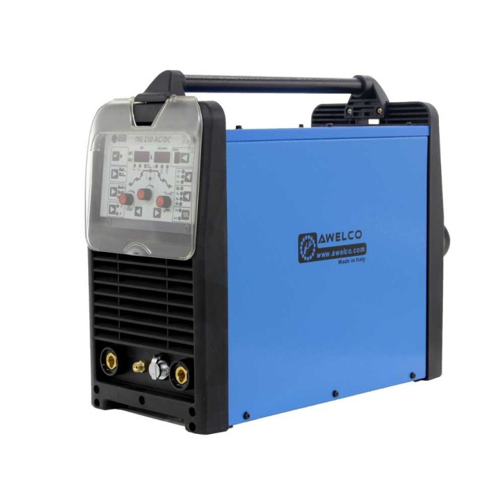 Awelco TIG 210 AC/DC hitsausinvertteri, TIG AC/DC ja MMA, 5–210 A