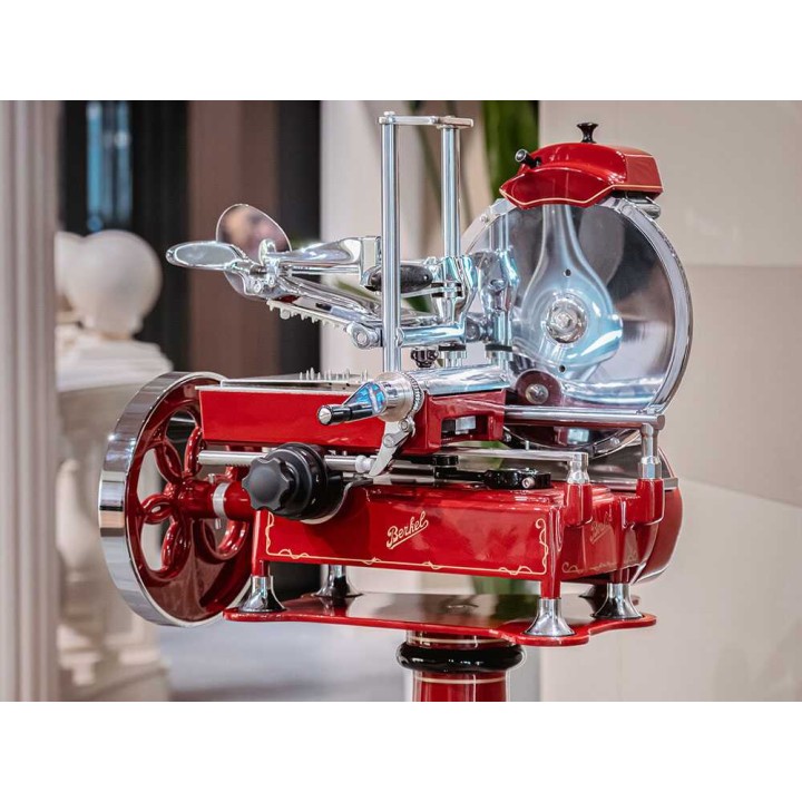 Berkel B2 Rossa vauhtipyöräkäyttöinen viipalointikone, 265 mm, punainen