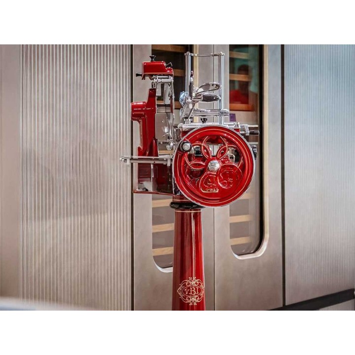 Berkel B2 Rossa vauhtipyöräkäyttöinen viipalointikone, 265 mm, punainen