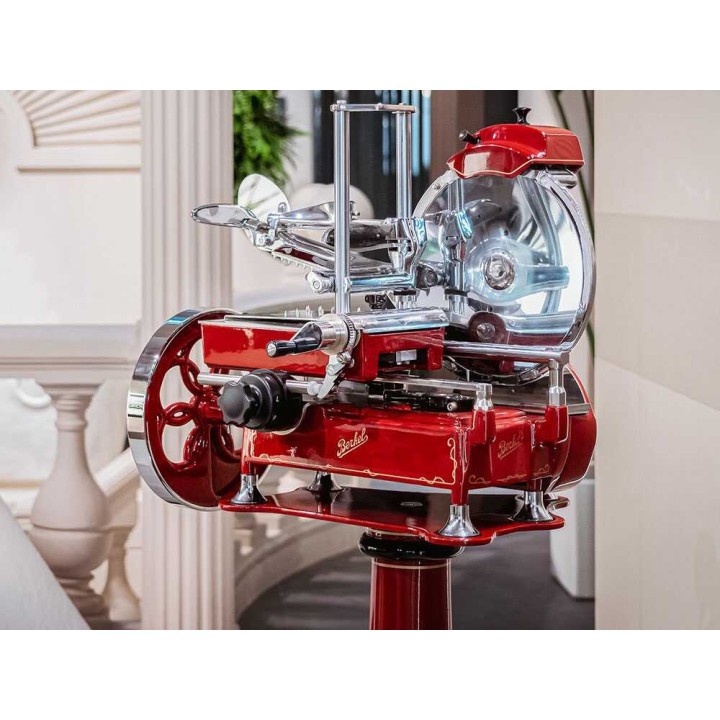 Berkel B2 Rossa vauhtipyöräkäyttöinen viipalointikone, 265 mm, punainen