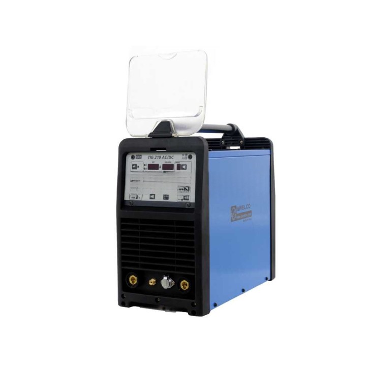 Awelco TIG 210 AC/DC hitsausinvertteri, TIG AC/DC ja MMA, 5–210 A