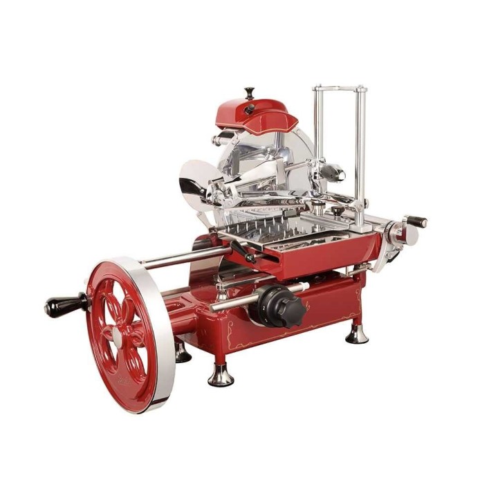 Berkel B2 Rossa vauhtipyöräkäyttöinen viipalointikone, 265 mm, punainen