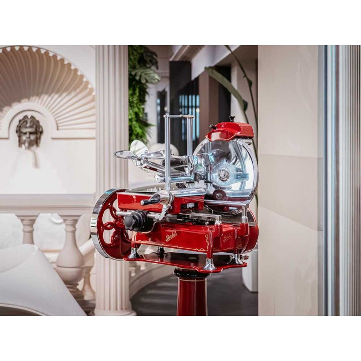 Berkel B2 Rossa vauhtipyöräkäyttöinen viipalointikone, 265 mm, punainen