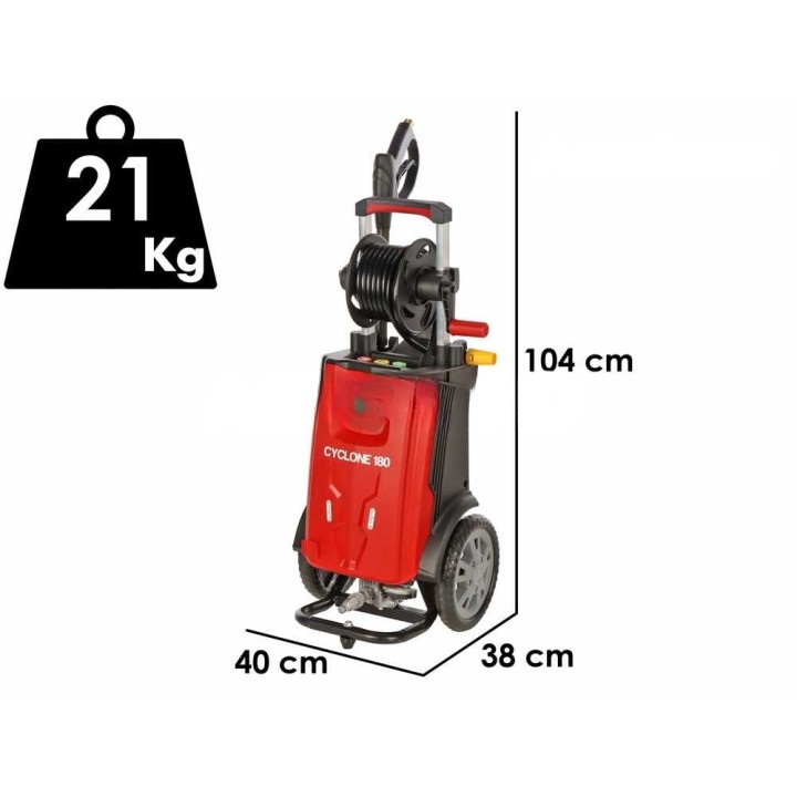 GeoTech Cyclone 180 painepesuri, 2 300 W, 180 bar, 480 l/h