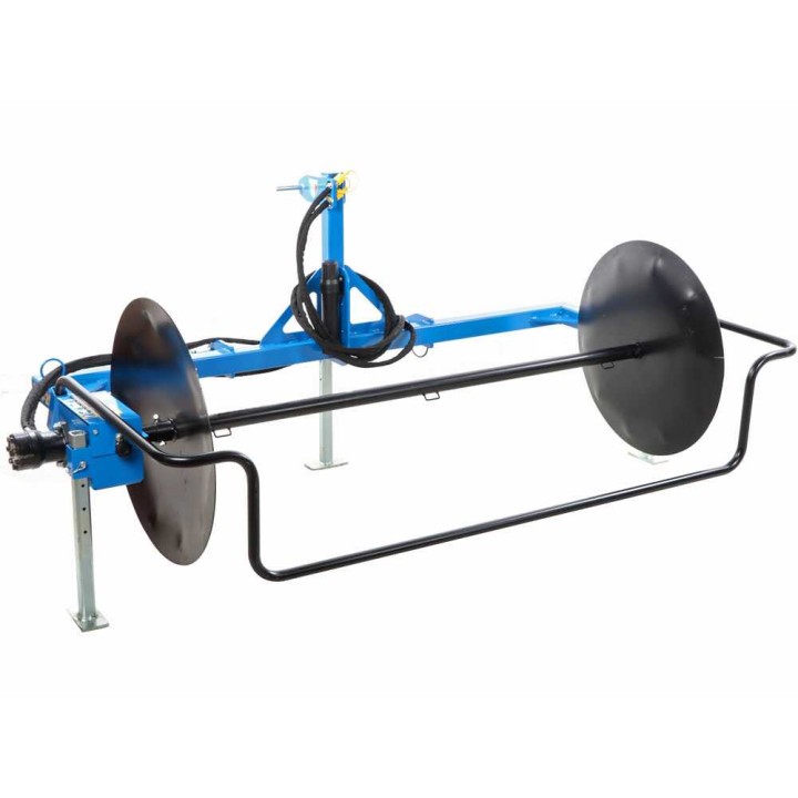 Zanon AVR-250 hydraulinen verkkojen kelain, 2 kelaa, toisen kelan tuki
