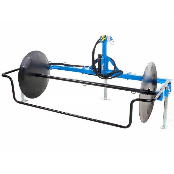 Zanon AVR-250 hydraulinen verkkojen kelain, 2 kelaa, toisen kelan tuki