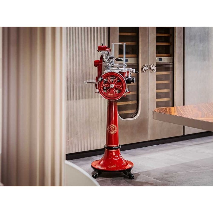 Berkel B2 Rossa vauhtipyöräkäyttöinen viipalointikone, 265 mm:n kromattu terä