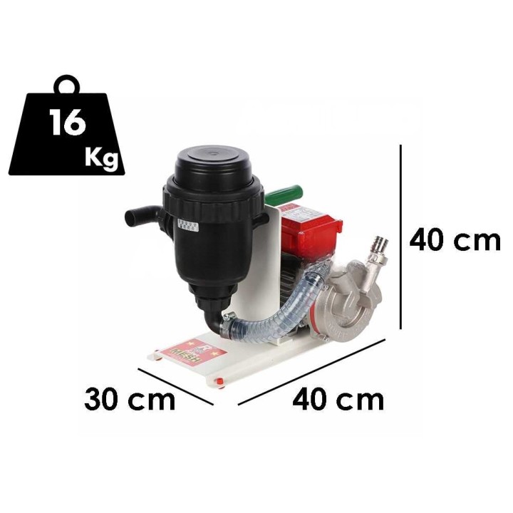 Rover MESH 5000 Novax sähköinen siirtopumppu, 1 HP, 230 V